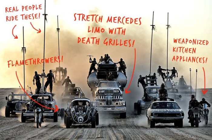 Mad max vehicles